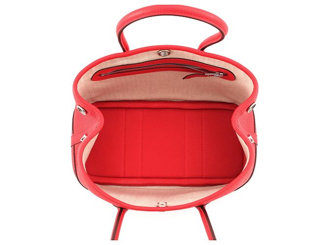 Hermès Borsa Tote Hermes Neo Garden 23 Rouge Coeur - vue 5