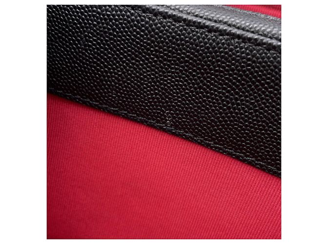 Borsa a tracolla Chanel Matelasse con catena in nero - vista 6