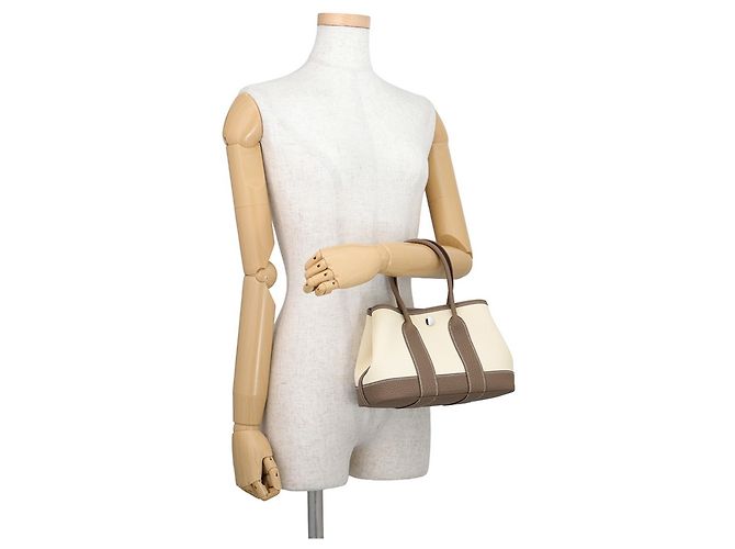 Hermès Hermes Neo Garden 23 Tote Bag Taupe - Ansicht 4