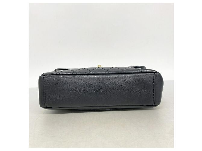 Chanel Matelassé Schultertasche mit Kette Schwarz - Ansicht 3