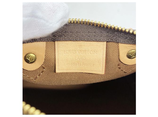 Louis Vuitton Monogram Nano Speedy Handtasche Braun - Ansicht 5
