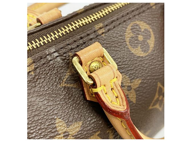 Louis Vuitton Monogram Nano Speedy Handtasche Braun - Ansicht 7