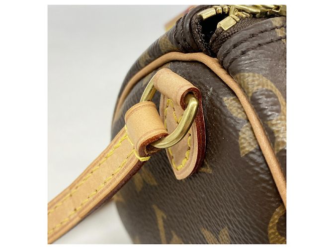 Louis Vuitton Monogram Nano Speedy Handtasche Braun - Ansicht 8