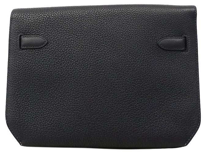 Hermès Hermes Kelly Depeches 25 Clutch Bag Blu - vista 10