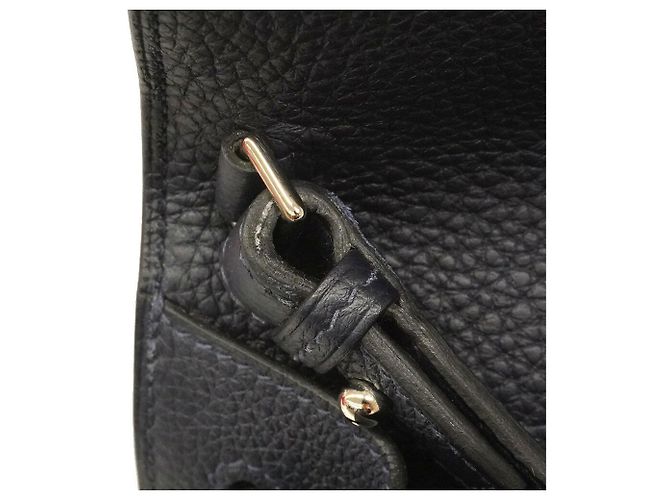 Hermès Hermes Kelly Depeches 25 Clutch Bag Blu - vista 8