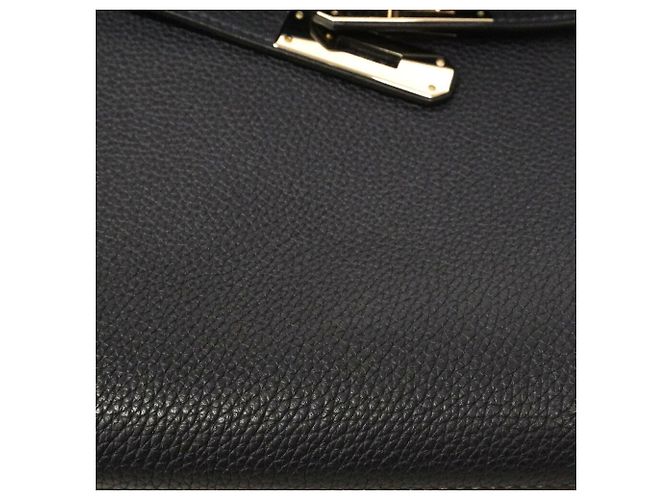 Hermès Hermes Kelly Depeches 25 Clutch Bag Blu - vista 9