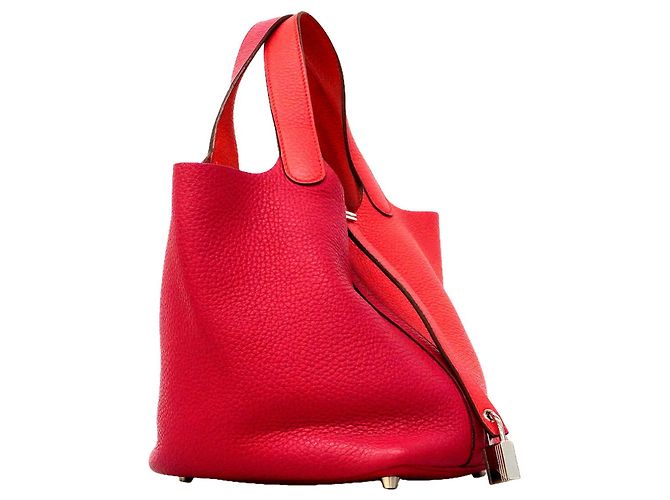 Hermès Bolso Hermes Picotin Lock PM Casaque Rosa - vista 2