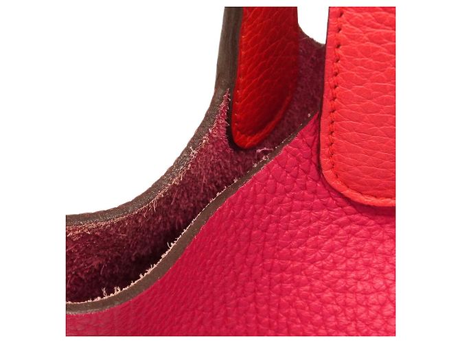 Hermès Bolso Hermes Picotin Lock PM Casaque Rosa - vista 9
