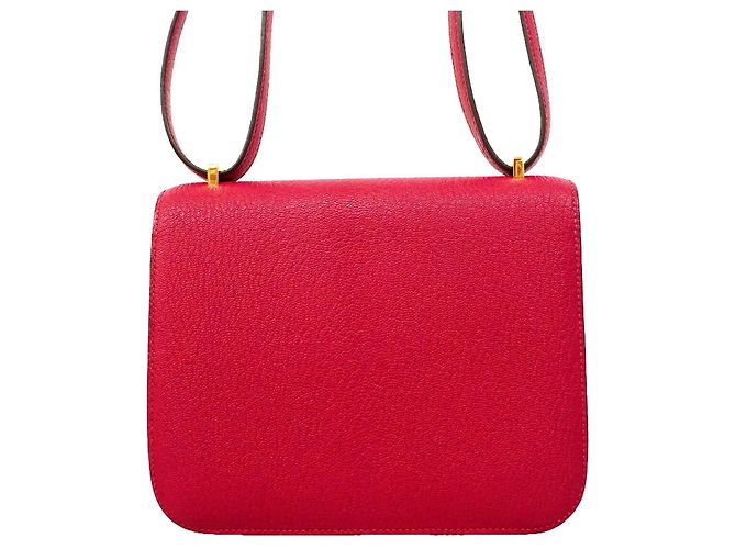 Hermès Hermes Constance Mini Schultertasche Pink - Ansicht 10