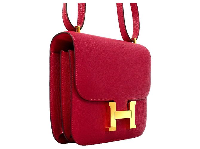 Hermès Hermes Constance Mini Schultertasche Pink - Ansicht 2