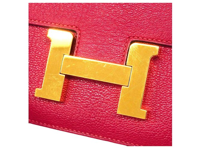 Hermès Hermes Constance Mini Schultertasche Pink - Ansicht 9