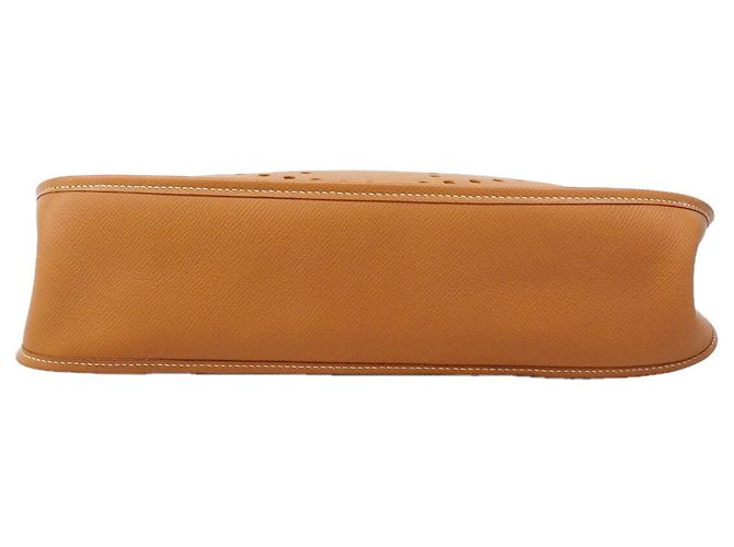 Hermès Borsa a tracolla Hermes Evelyne 1GM D'oro - vista 3