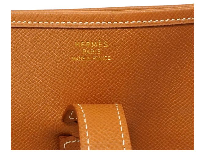 Hermès Borsa a tracolla Hermes Evelyne 1GM D'oro - vista 5