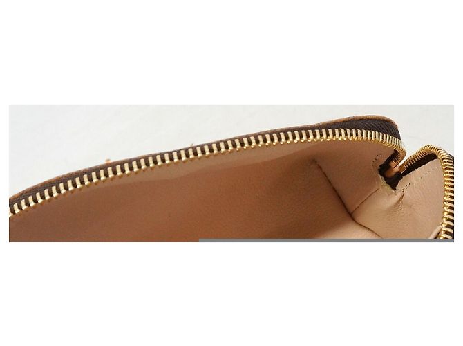 Louis Vuitton Monogram Pochette Tic Bag/Pouch Marrone - vista 4