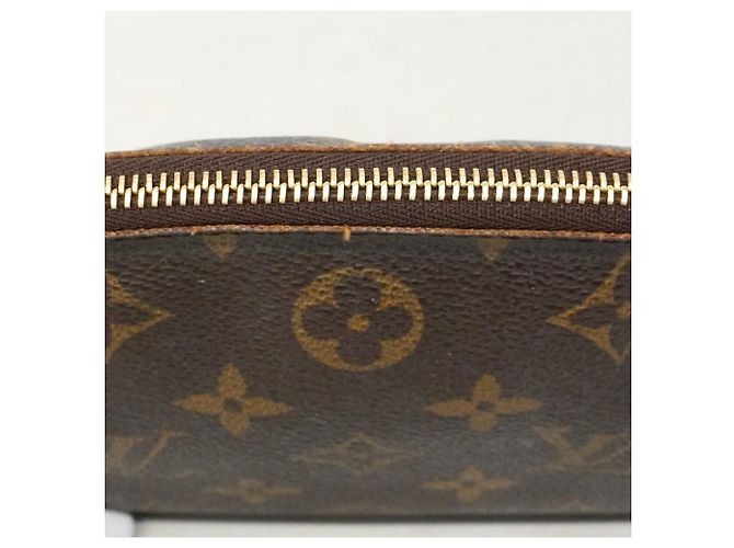 Louis Vuitton Monogram Pochette Tic Bag/Pouch Marrone - vista 7