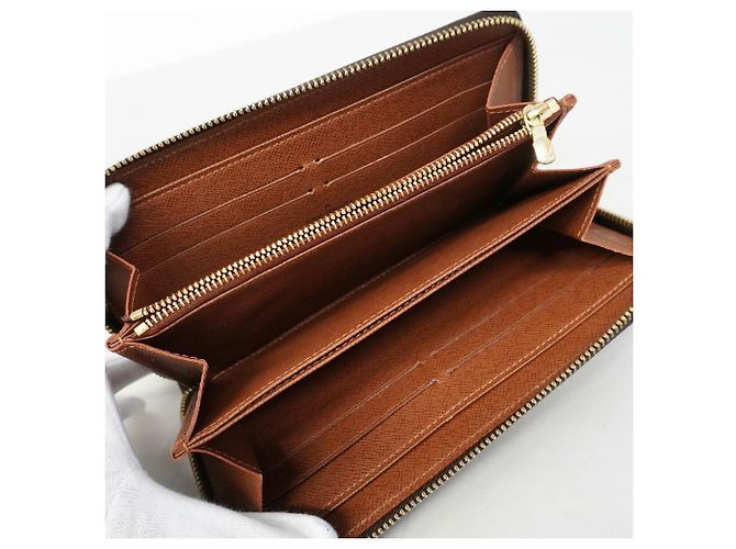Portafoglio Zippy Monogram Louis Vuitton Marrone - vista 4