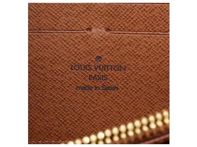 Portafoglio Zippy Monogram Louis Vuitton Marrone - vista 5