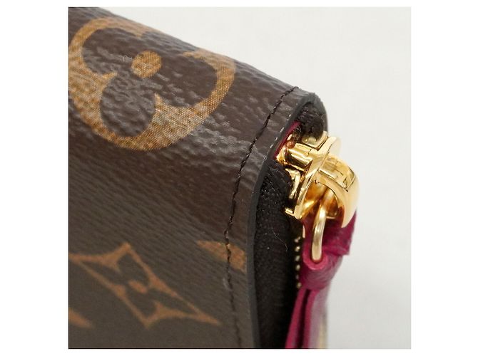 Louis Vuitton Monogram Portefeuille Clemence Long Wallet Fucsia - vista 6