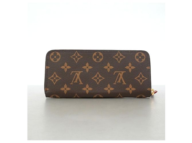 Louis Vuitton Monogram Portefeuille Clemence Long Wallet Fucsia - vista 7