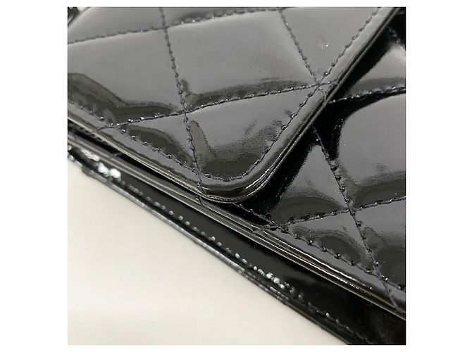Borsa a Tracolla Chanel Matelassé Nera Nero - vista 10