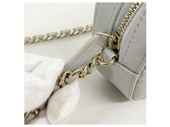 Borsa a tracolla Chanel Matelassé con catena Marrone - vista 7