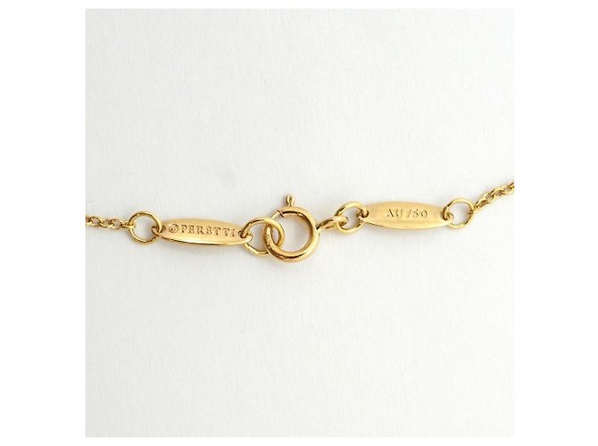 Autre Marque Collana Bean di Tiffany & Co. in oro giallo 18K - vista 5