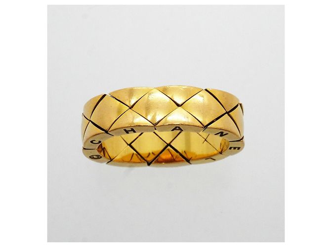 Chanel Matelassé Ring aus 18K Gelbgold - Ansicht 2