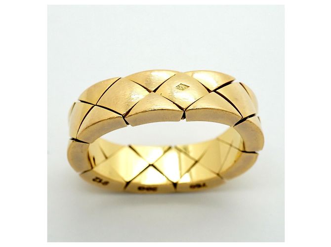 Chanel Matelassé Ring aus 18K Gelbgold - Ansicht 6