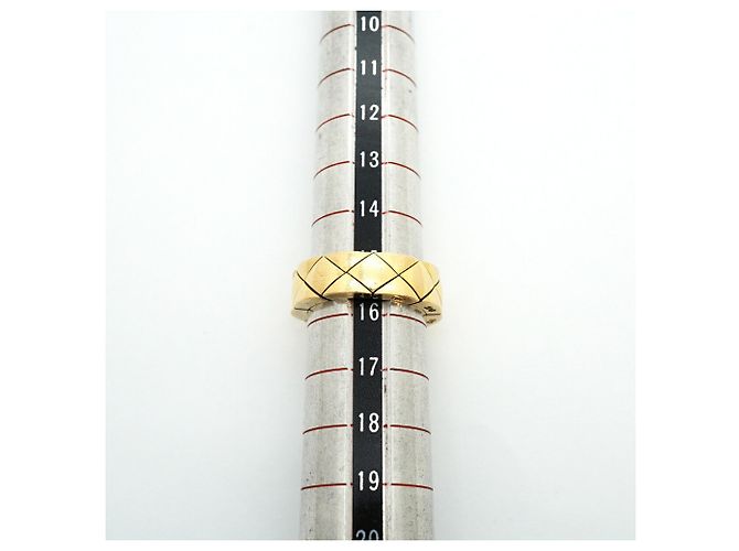Chanel Matelassé Ring aus 18K Gelbgold - Ansicht 7