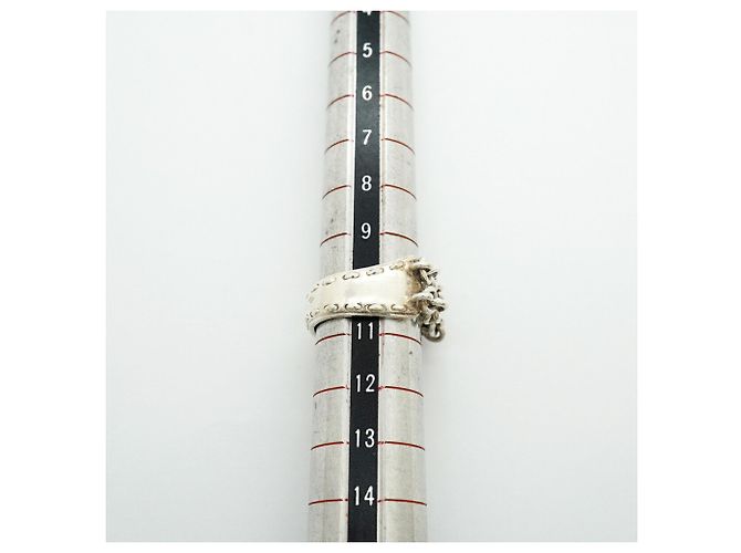 Ring Hermès Anello a Fascia Hermes Silver 925 - vista 7