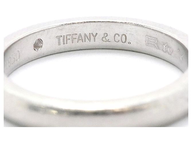 Autre Marque Tiffany & Co. Platin-Diamant-Stacking-Ring - Ansicht 4