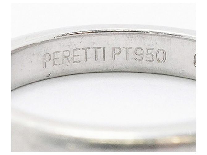 Autre Marque Tiffany & Co. Platin-Diamant-Stacking-Ring - Ansicht 5