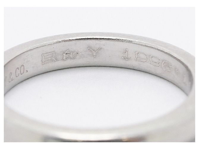 Autre Marque Tiffany & Co. Platin-Diamant-Stacking-Ring - Ansicht 6