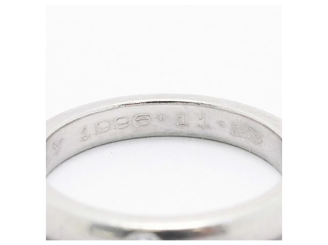 Autre Marque Tiffany & Co. Platin-Diamant-Stacking-Ring - Ansicht 7
