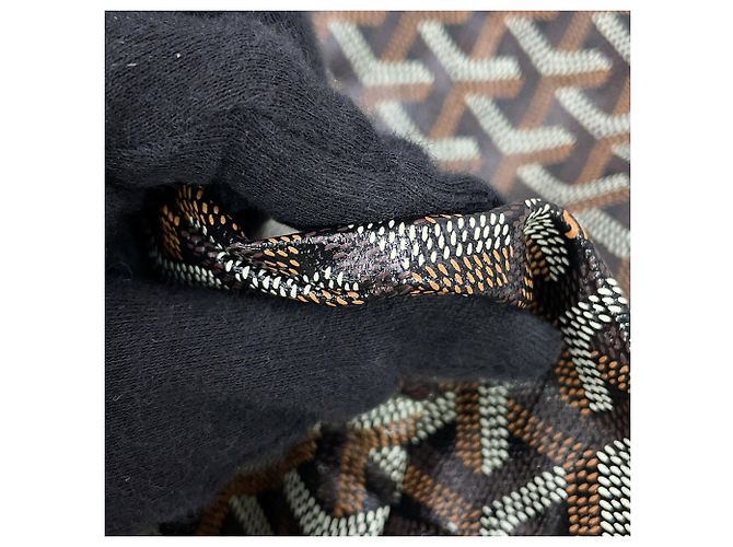 Borsa Hobo Goyard Boheme PM Nero - vista 6