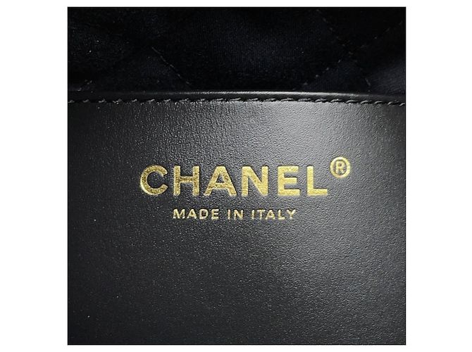 Borsa a mano Chanel CHANEL22 Mini Coco Mark Nero - vista 7