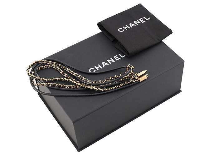 Borsa a mano Chanel CHANEL22 Mini Coco Mark Nero - vista 8