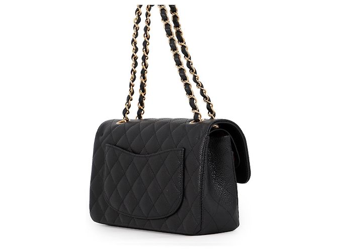 Borsa a tracolla Chanel Classic Matelassé con catena Nero - vista 2