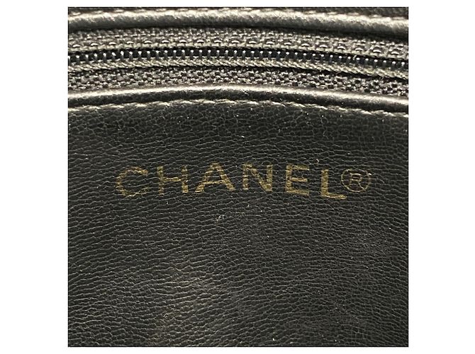 Chanel Matelassé Lammleder Chain Tote Bag Schwarz - Ansicht 5