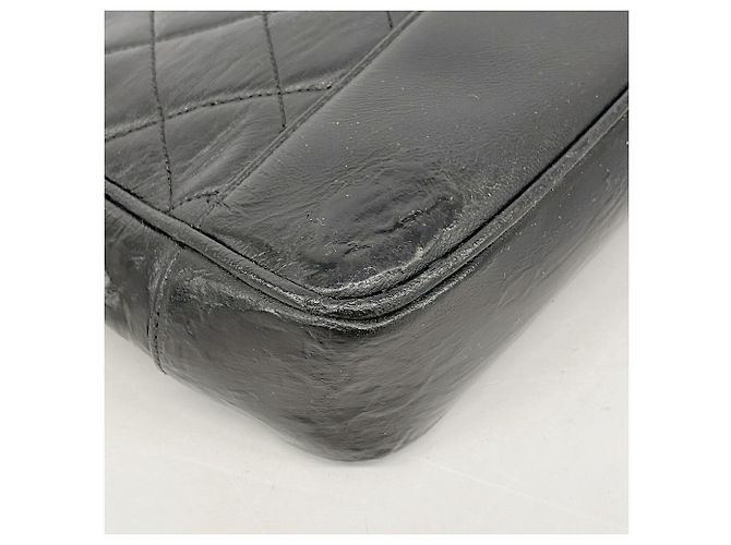 Chanel Matelassé Lammleder Chain Tote Bag Schwarz - Ansicht 7