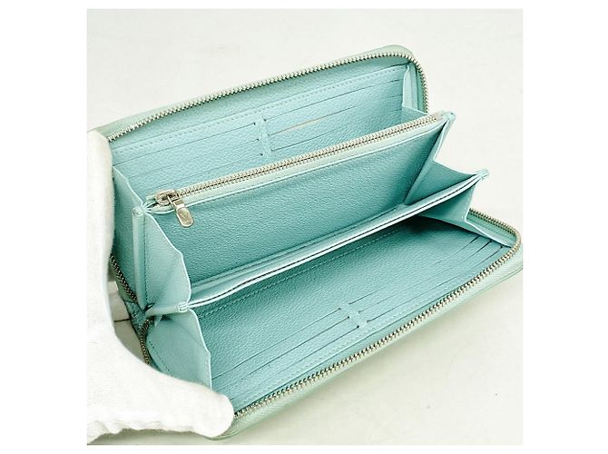 Louis Vuitton Monogram Empreinte Zippy Wallet Blau - Ansicht 3