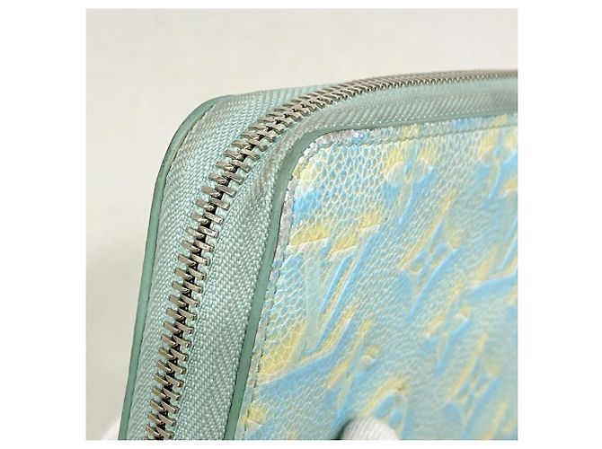 Louis Vuitton Monogram Empreinte Zippy Wallet Blau - Ansicht 7