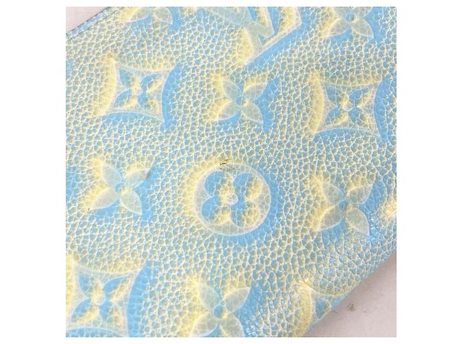 Louis Vuitton Monogram Empreinte Zippy Wallet Blau - Ansicht 8