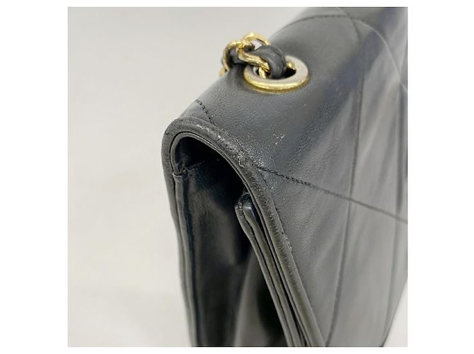 Chanel Matelassé Schultertasche mit Kette Schwarz - Ansicht 7