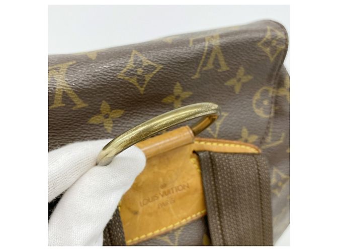 Zaino Louis Vuitton Monogram Montsouris GM Marrone - vista 14