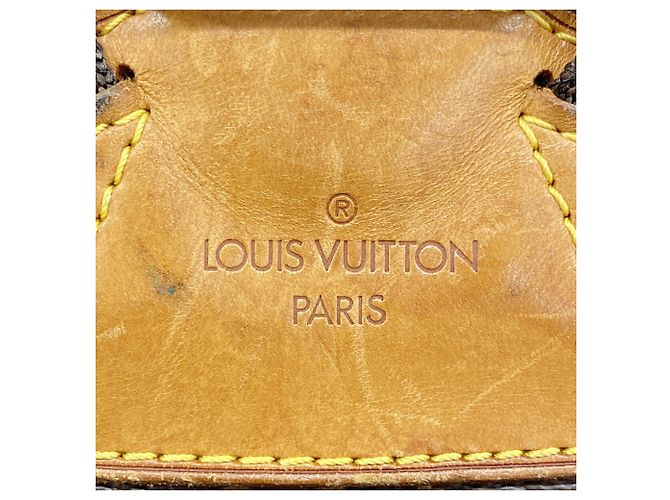 Zaino Louis Vuitton Monogram Montsouris GM Marrone - vista 16