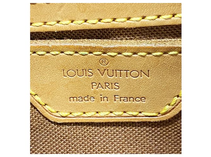 Zaino Louis Vuitton Monogram Montsouris GM Marrone - vista 5