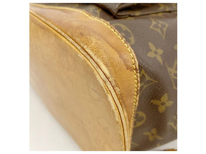 Zaino Louis Vuitton Monogram Montsouris GM Marrone - vista 6