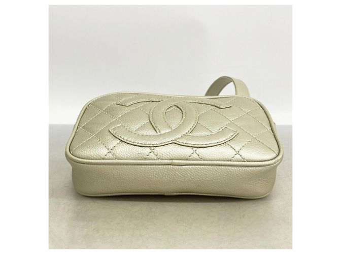 Borsa a tracolla Chanel Matelassé Metallico - vista 3