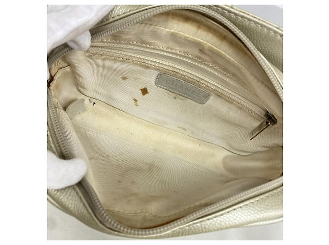 Borsa a tracolla Chanel Matelassé Metallico - vista 4